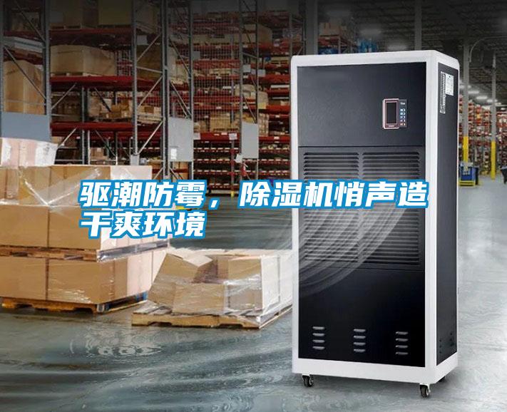 驅潮防霉，除濕機悄聲造干爽環境