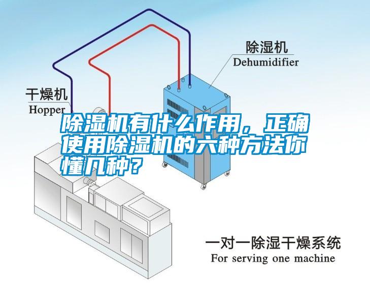 除濕機有什么作用，正確使用除濕機的六種方法你懂幾種？
