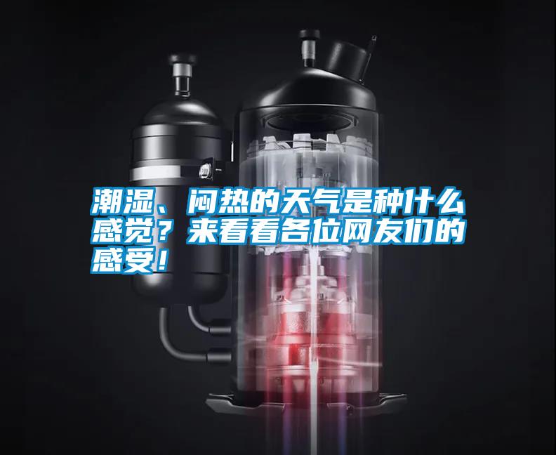 潮濕、悶熱的天氣是種什么感覺？來看看各位網友們的感受！