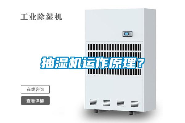 抽濕機運作原理？