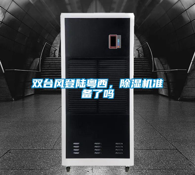 雙臺風登陸粵西，除濕機準備了嗎