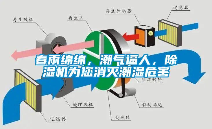 春雨綿綿，潮氣逼人，除濕機為您消滅潮濕危害