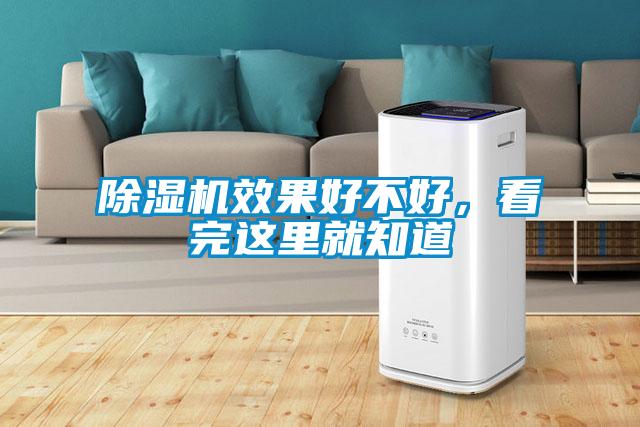 除濕機效果好不好，看完這里就知道
