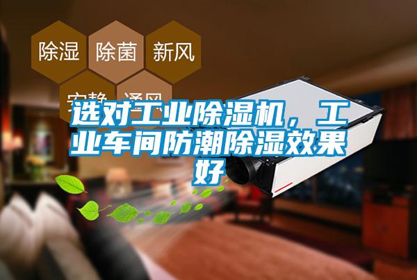 選對工業除濕機，工業車間防潮除濕效果好