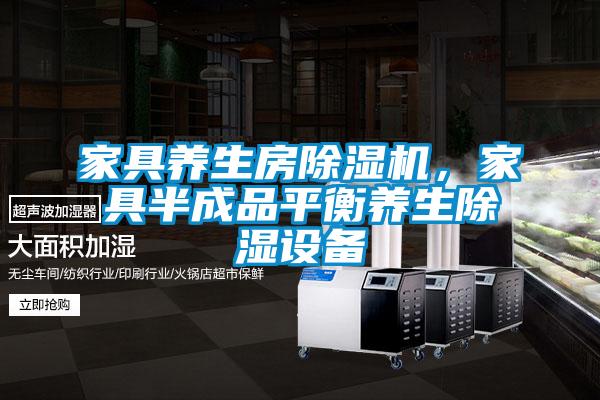 家具養生房除濕機，家具半成品平衡養生除濕設備