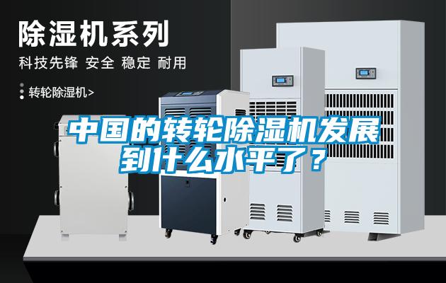 中國的轉輪除濕機發展到什么水平了？