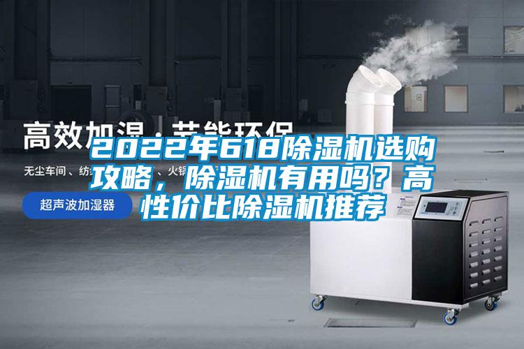 2022年618除濕機選購攻略，除濕機有用嗎？高性價比除濕機推薦