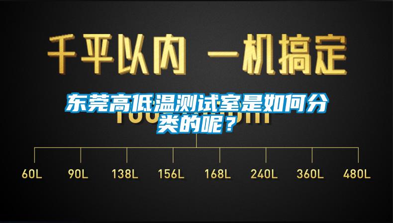 東莞高低溫測試室是如何分類的呢？