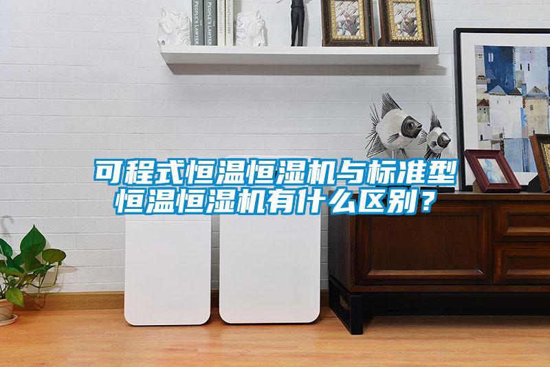 可程式恒溫恒濕機與標準型恒溫恒濕機有什么區別？