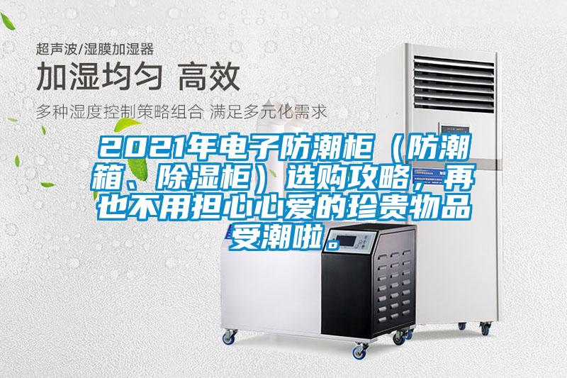 2021年電子防潮柜（防潮箱、除濕柜）選購攻略，再也不用擔心心愛的珍貴物品受潮啦。