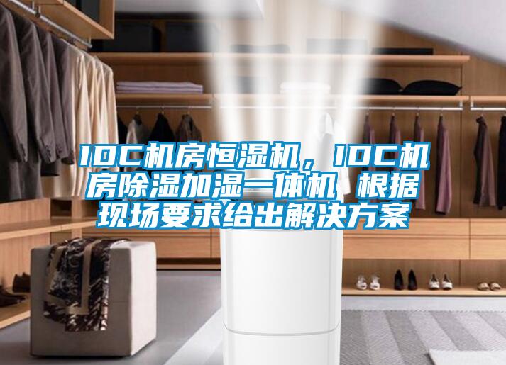 IDC機房恒濕機，IDC機房除濕加濕一體機 根據現場要求給出解決方案