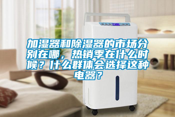 加濕器和除濕器的市場分別在哪，熱銷季在什么時候？什么群體會選擇這種電器？