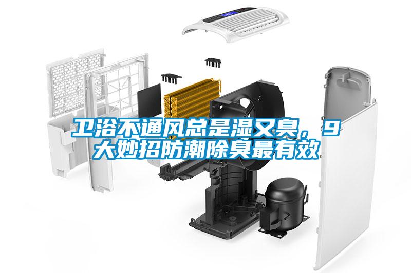 衛浴不通風總是濕又臭，9大妙招防潮除臭最有效