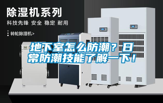 地下室怎么防潮？日常防潮技能了解一下！