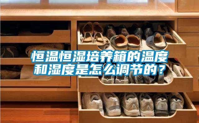 恒溫恒濕培養箱的溫度和濕度是怎么調節的？