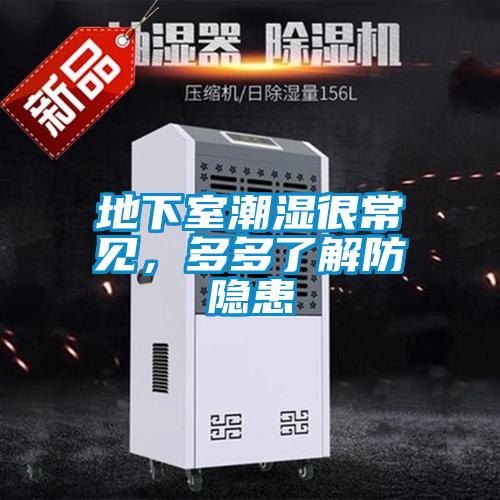 地下室潮濕很常見，多多了解防隱患