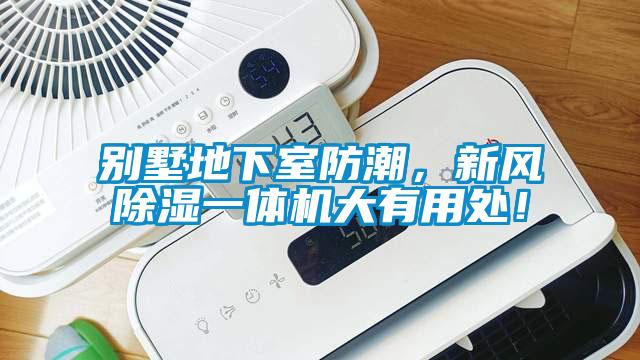 別墅地下室防潮，新風除濕一體機大有用處！