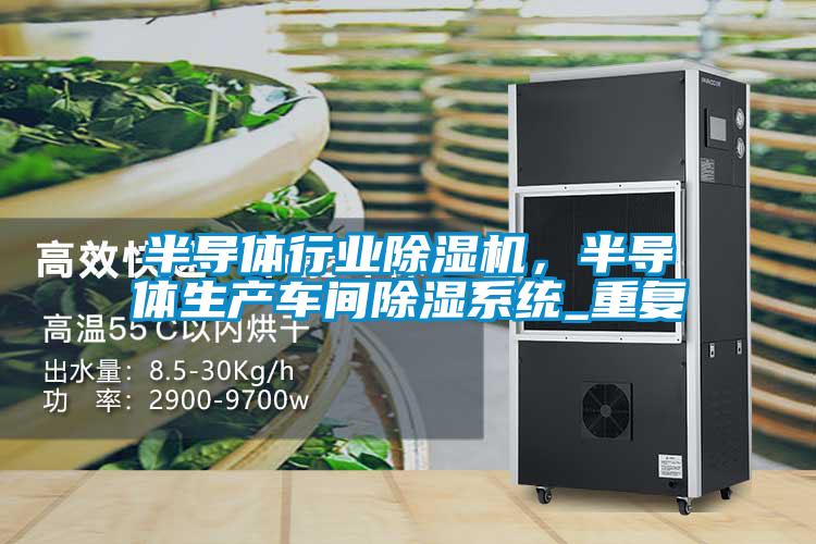 半導體行業除濕機，半導體生產車間除濕系統_重復