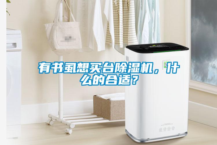有書虱想買臺除濕機，什么的合適？