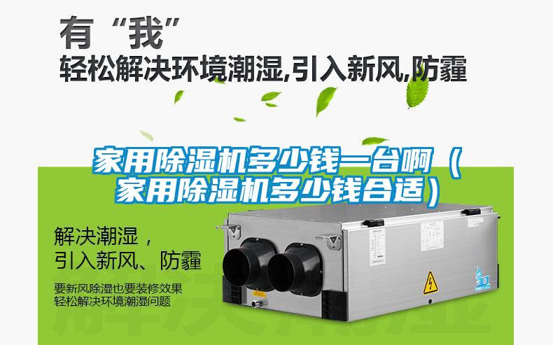 家用除濕機多少錢一臺?。矣贸凉駲C多少錢合適）