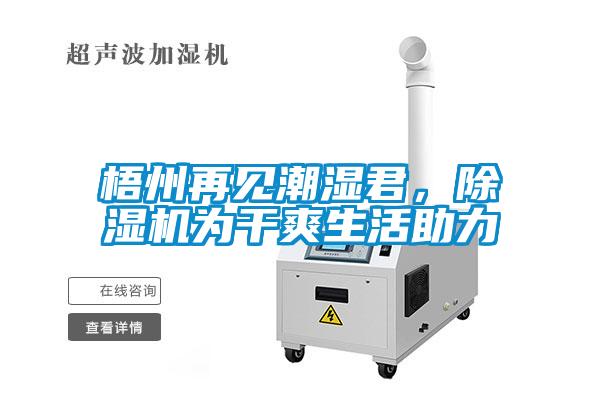 梧州再見潮濕君，除濕機為干爽生活助力