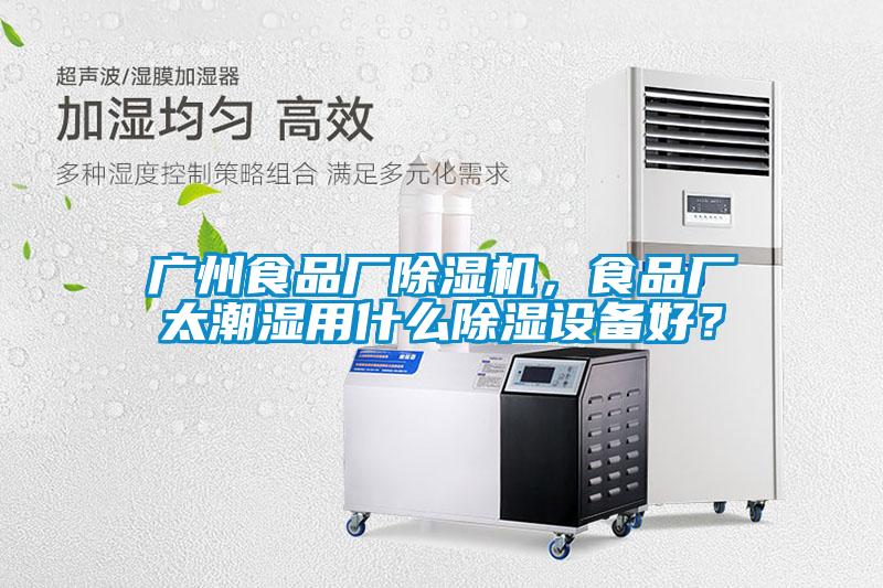 廣州食品廠除濕機，食品廠太潮濕用什么除濕設備好？