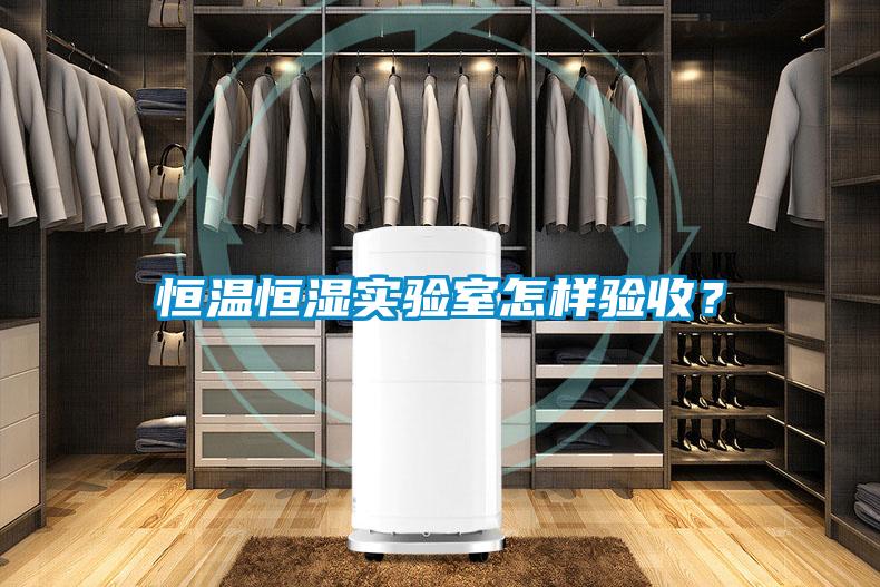 恒溫恒濕實驗室怎樣驗收？