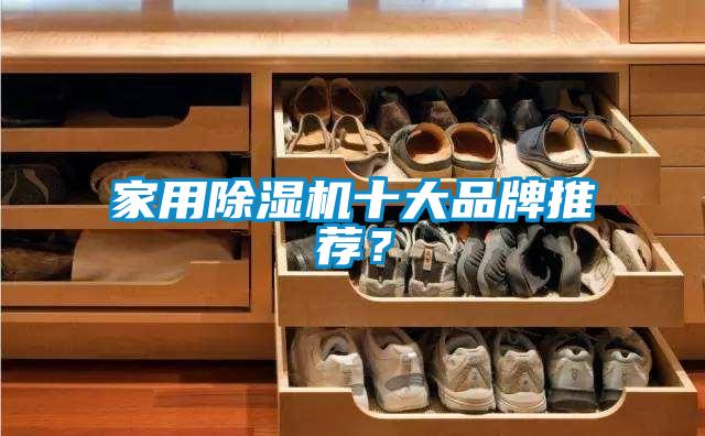 家用除濕機十大品牌推薦？
