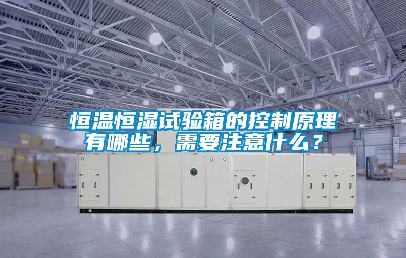 恒溫恒濕試驗箱的控制原理有哪些，需要注意什么？