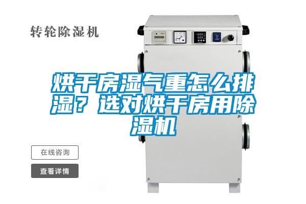 烘干房濕氣重怎么排濕？選對烘干房用除濕機