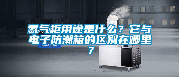 氮氣柜用途是什么？它與電子防潮箱的區別在哪里？