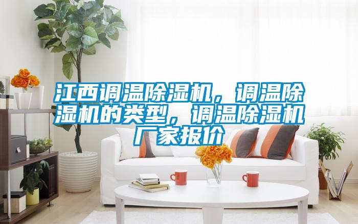 江西調溫除濕機，調溫除濕機的類型，調溫除濕機廠家報價