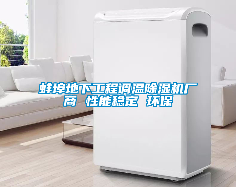 蚌埠地下工程調溫除濕機廠商 性能穩定 環保
