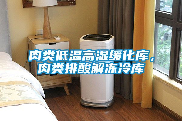 肉類低溫高濕緩化庫，肉類排酸解凍冷庫