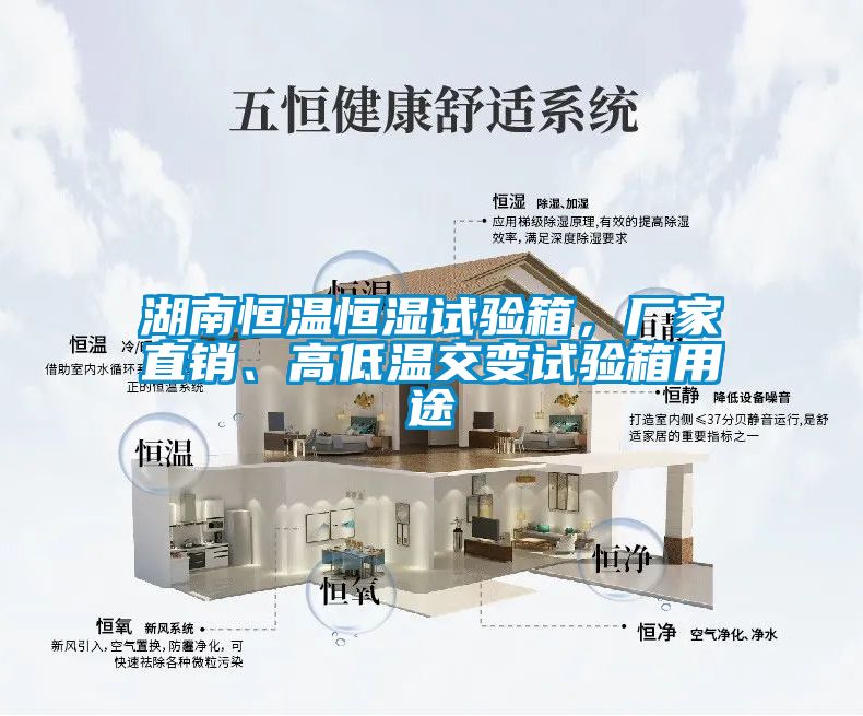 湖南恒溫恒濕試驗箱，廠家直銷、高低溫交變試驗箱用途