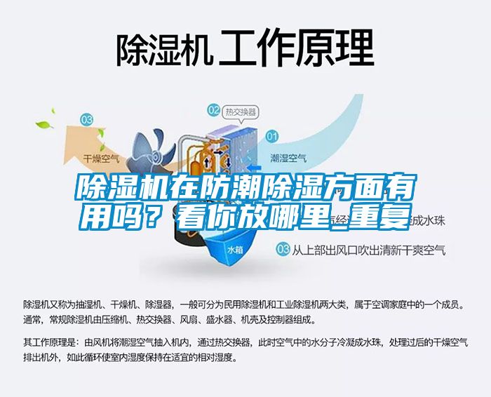 除濕機在防潮除濕方面有用嗎？看你放哪里_重復