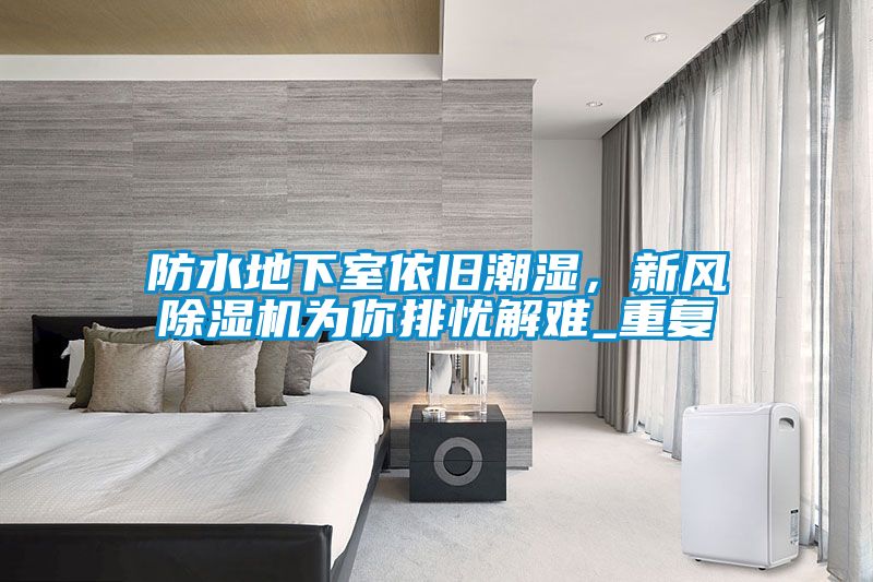 防水地下室依舊潮濕，新風除濕機為你排憂解難_重復