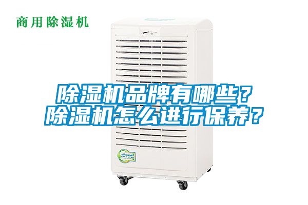 除濕機品牌有哪些？除濕機怎么進行保養？