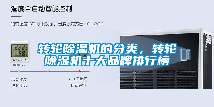 轉輪除濕機的分類，轉輪除濕機十大品牌排行榜