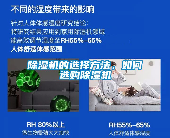 除濕機的選擇方法，如何選購除濕機